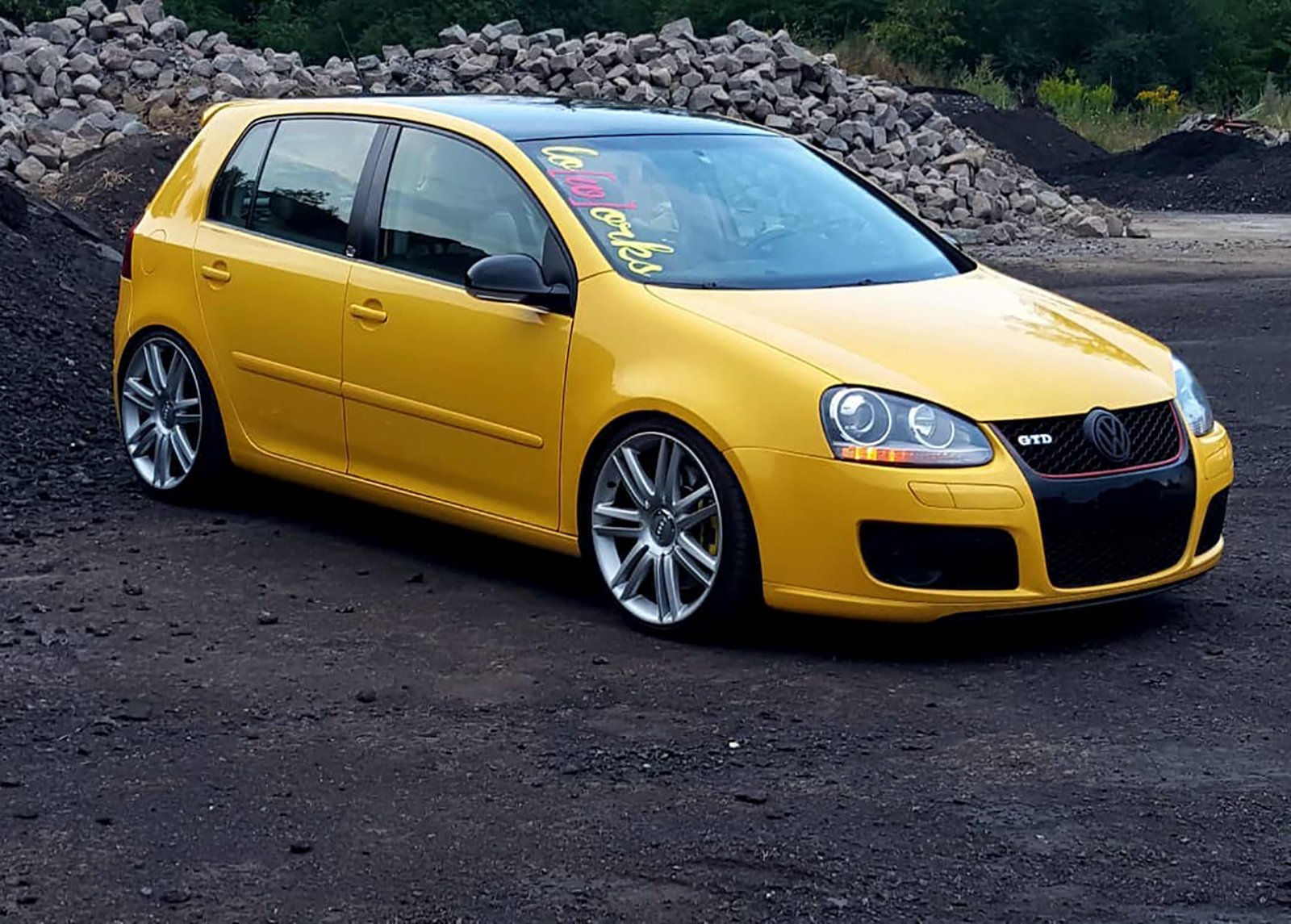 VW – Golf – ORIGINAL AUDI – S8 – Silber – 19 Zoll