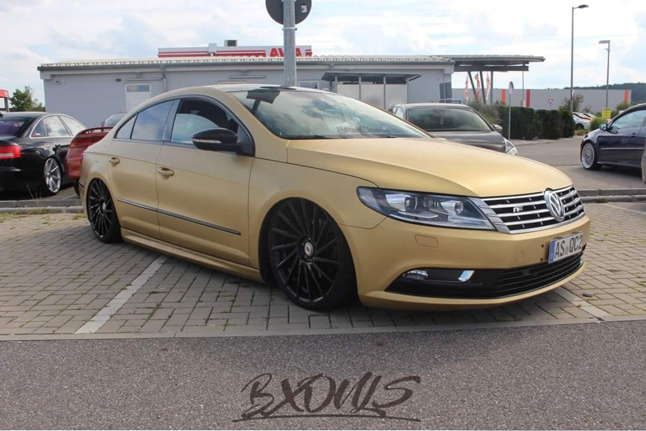 VW – Passat – VOSSEN WHEELS – VPS 304 – Schwarz – 20 Zoll