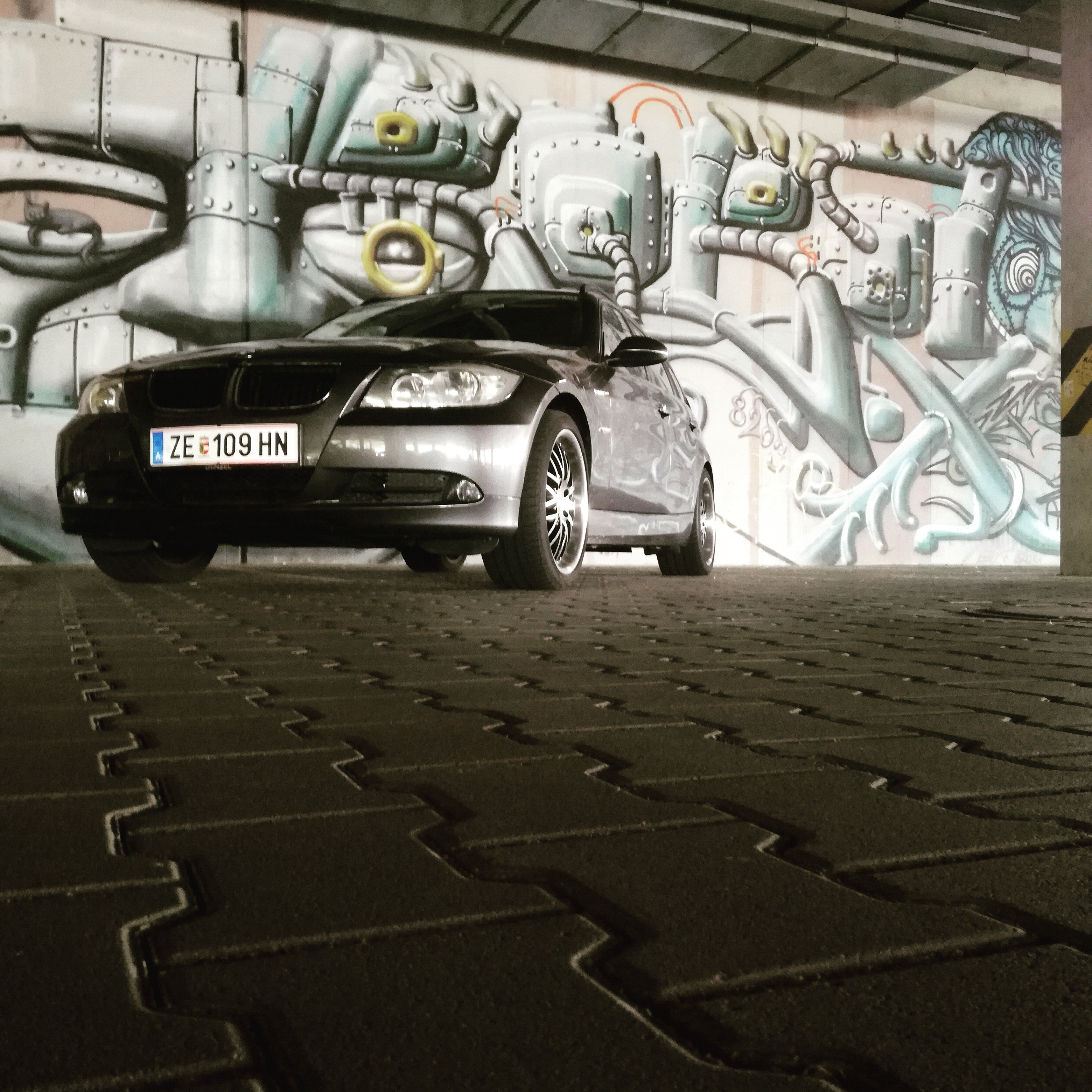 BMW – 3er – DOTZ – Phantom Black – Silber – 18 Zoll