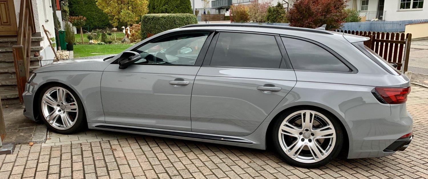 Audi – RS4 – ORIGINAL AUDI – 5-Geteilte Doppelspeichen – Silber – 19 Zoll