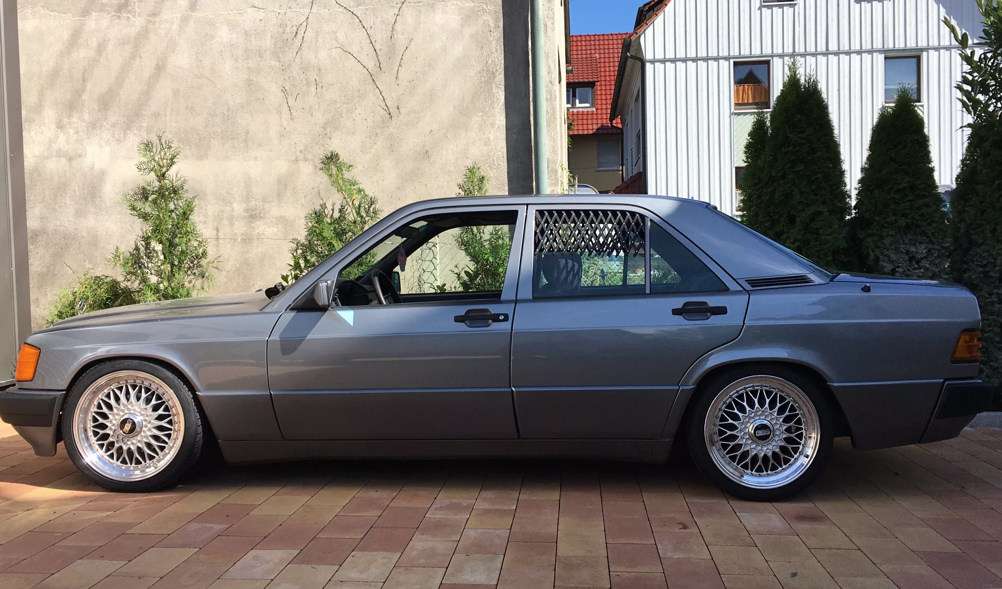 Mercedes-Benz – 190e – LENSO – BSX – Chrom – 17 Zoll