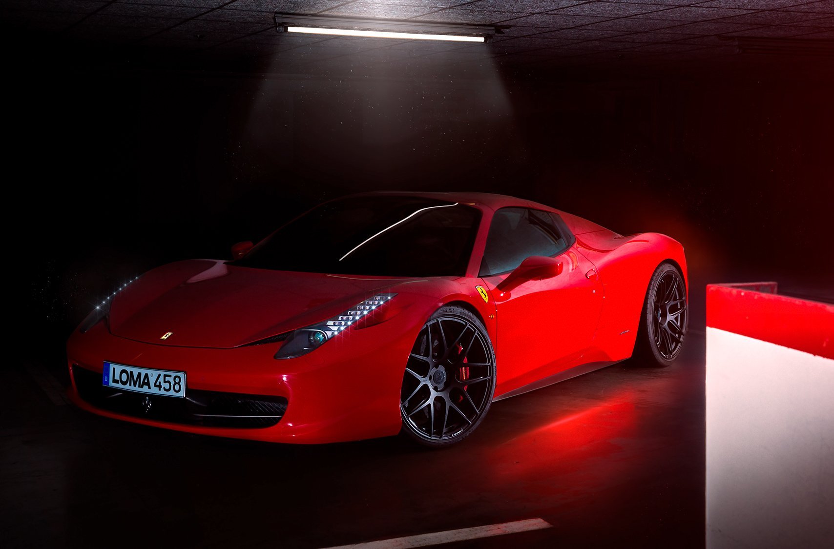 Ferrari – 458 Italia – LOMA – GTC-SL Superlight – Schwarz – 21 Zoll