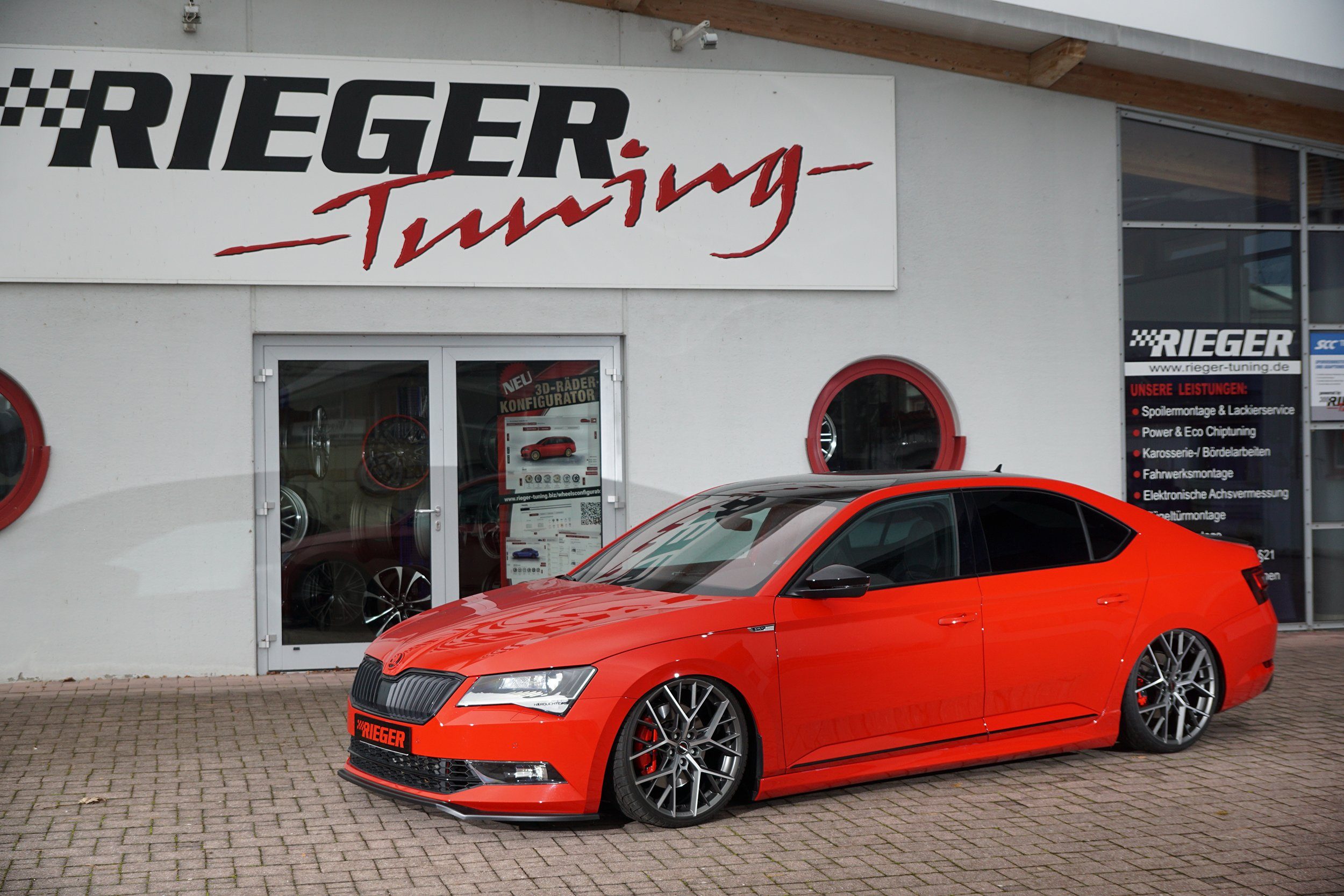 Skoda – Superb – BORBET – BY – Titanium – 20 Zoll