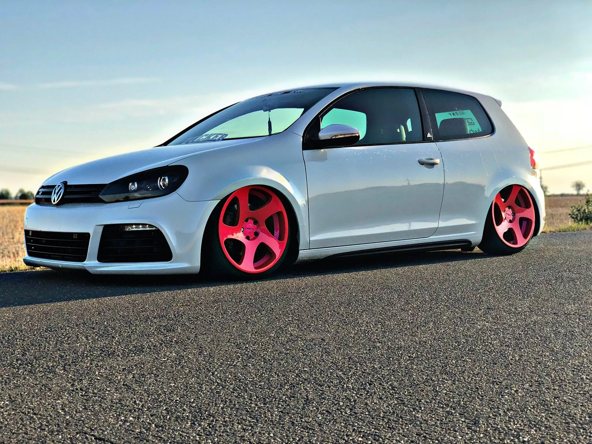 VW – Golf GTI – ROTIFORM – TMB – Pink – 19 Zoll
