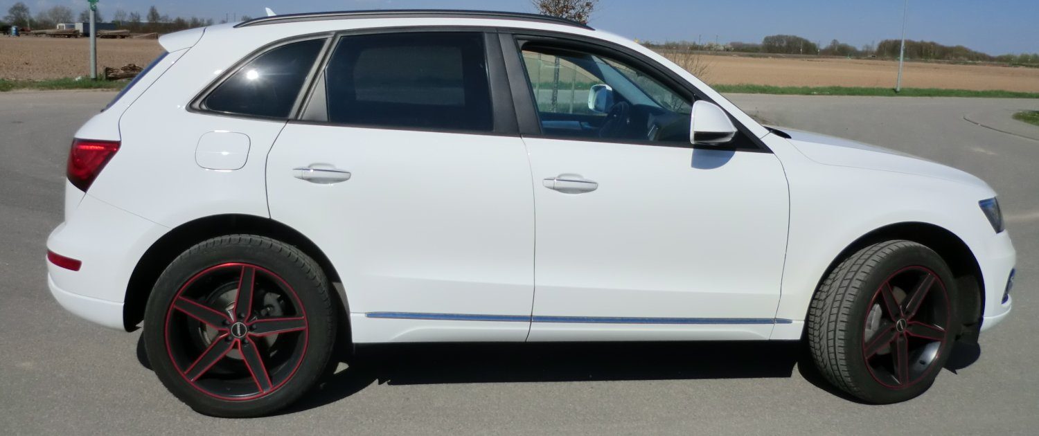 Audi – Q5 – AUTEC – Delano – Silber-Rot – 20 Zoll