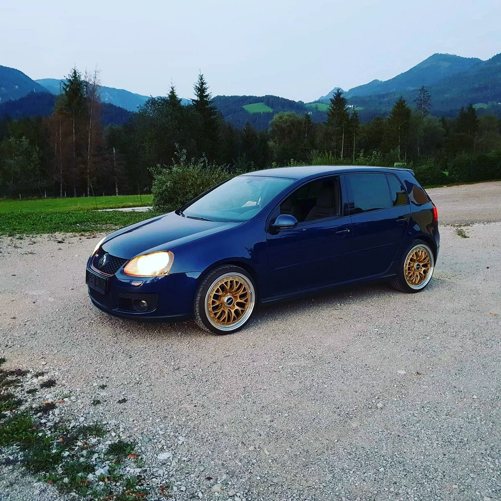 VW – Golf 5 – ROTIFORM – LSR – Gold – 19 Zoll