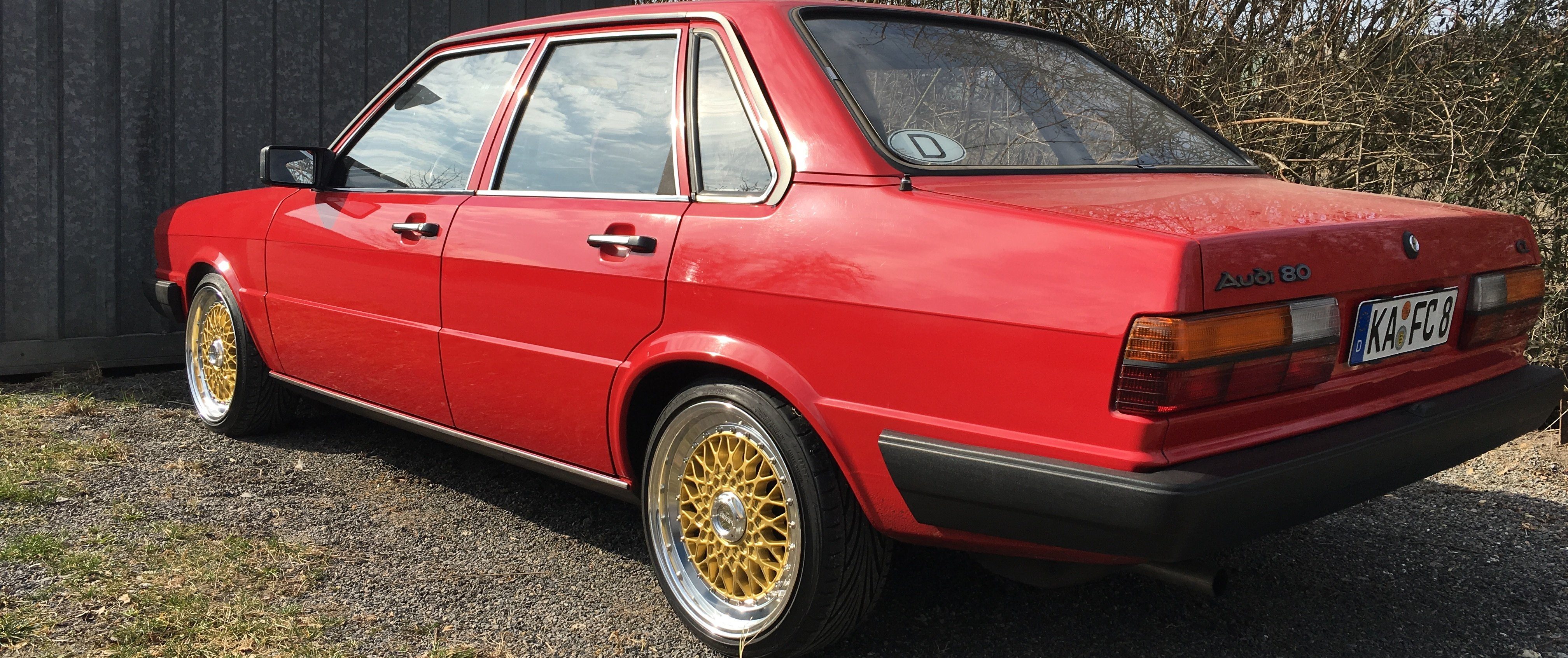 Audi – 80 – LENSO – BSX – Silber-Gold – 16 Zoll
