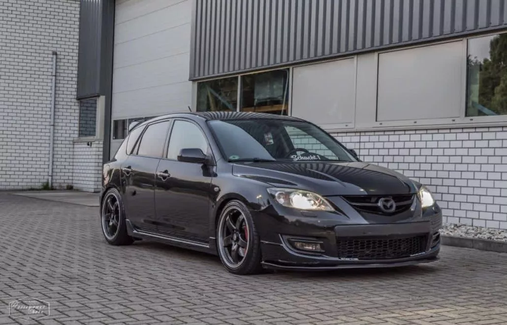 mazda 3 felgen 18 zoll schwarz