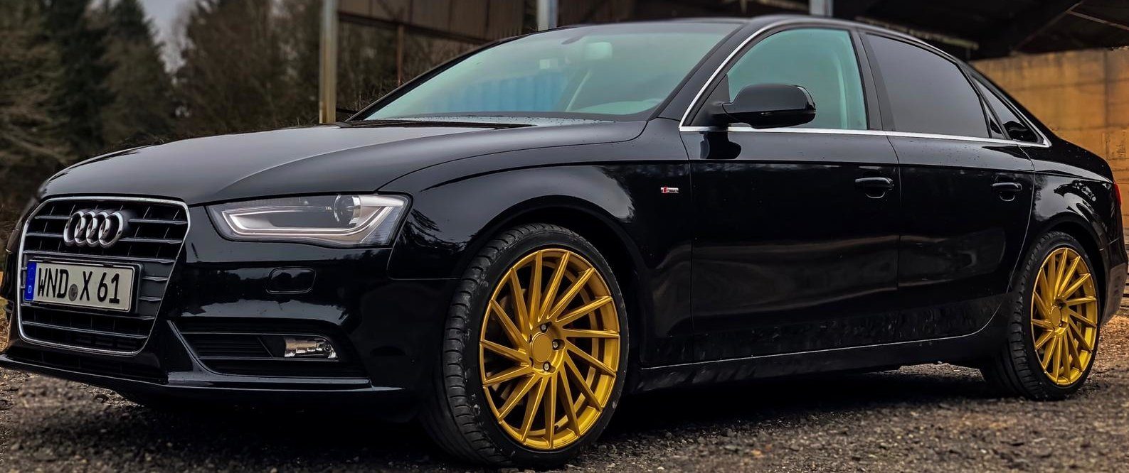 Audi – A4 – ULTRA WHEELS – UA9 – Storm – Gold – 19 Zoll