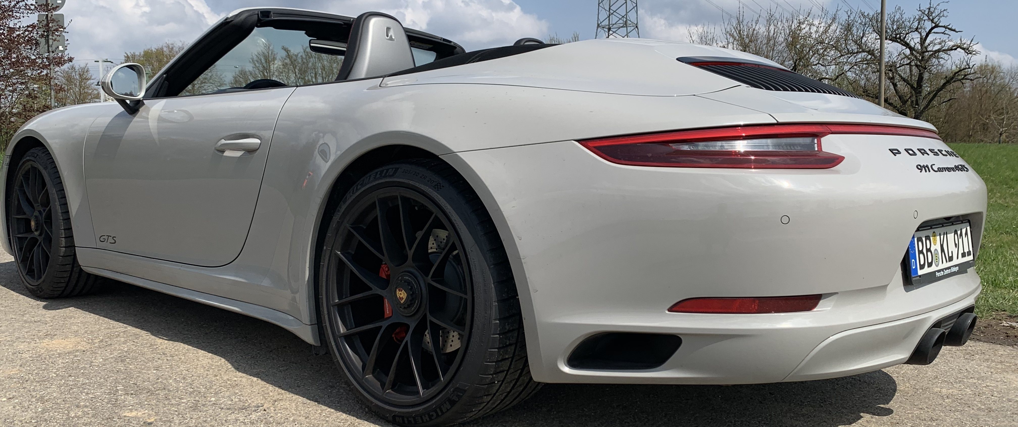 Porsche – 911 Carrera GT – ORIGINAL PORSCHE – Turbofelgen – Black Red shiny – 20 Zoll