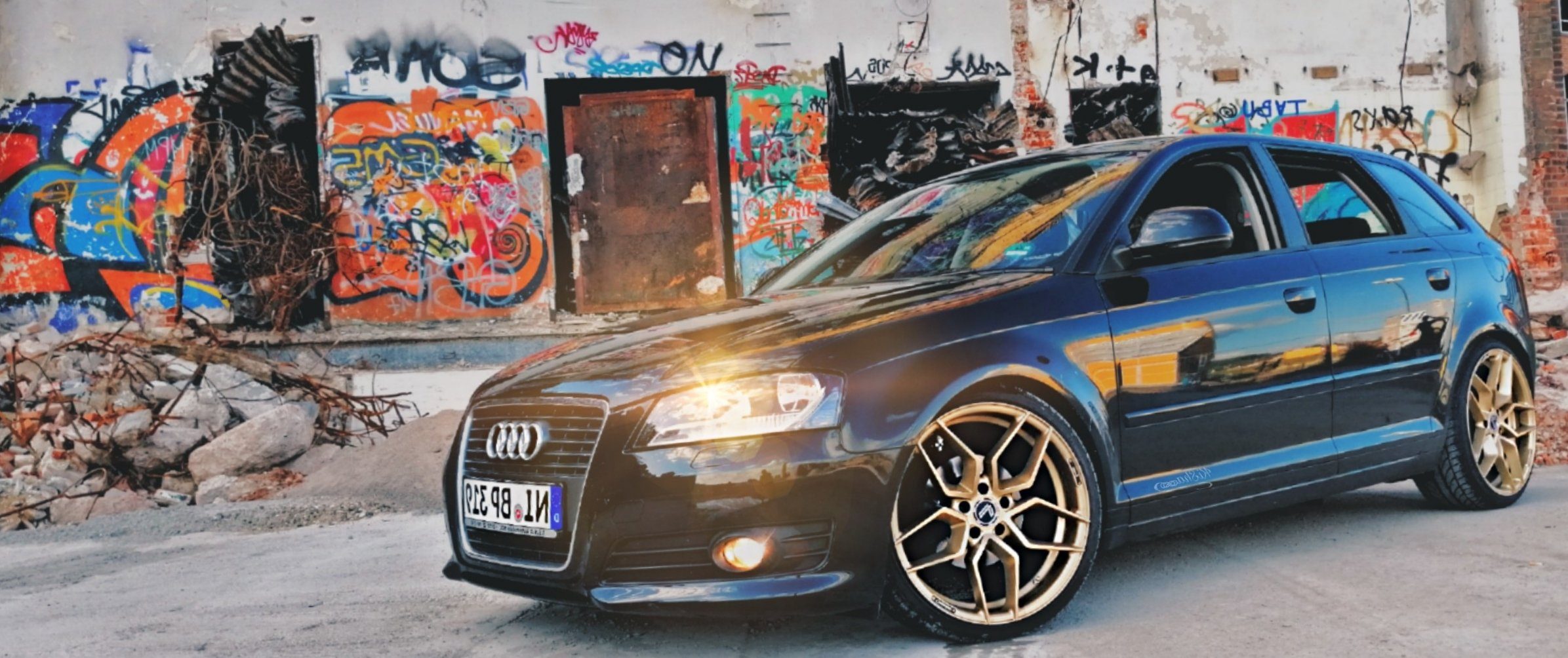 Audi – A3 – LENSO – Conquista – Bronze – 19 Zoll