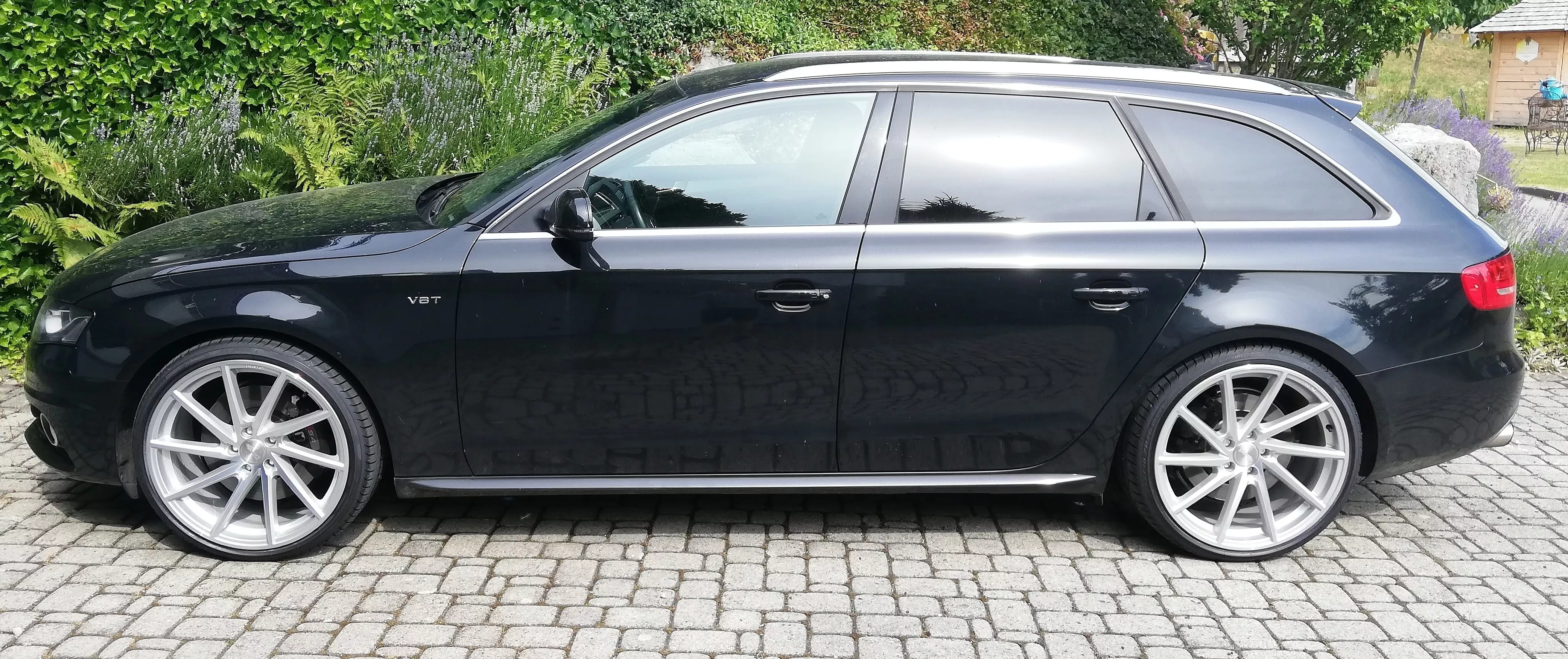 Audi – S4 – Schwarz – BROCK – B37 – Silber – 20 Zoll