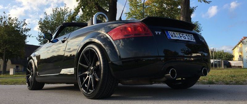 Audi – TT – Schwarz – ELEGANCE WHEELS – E1 Concave – Schwarz – 19 Zoll