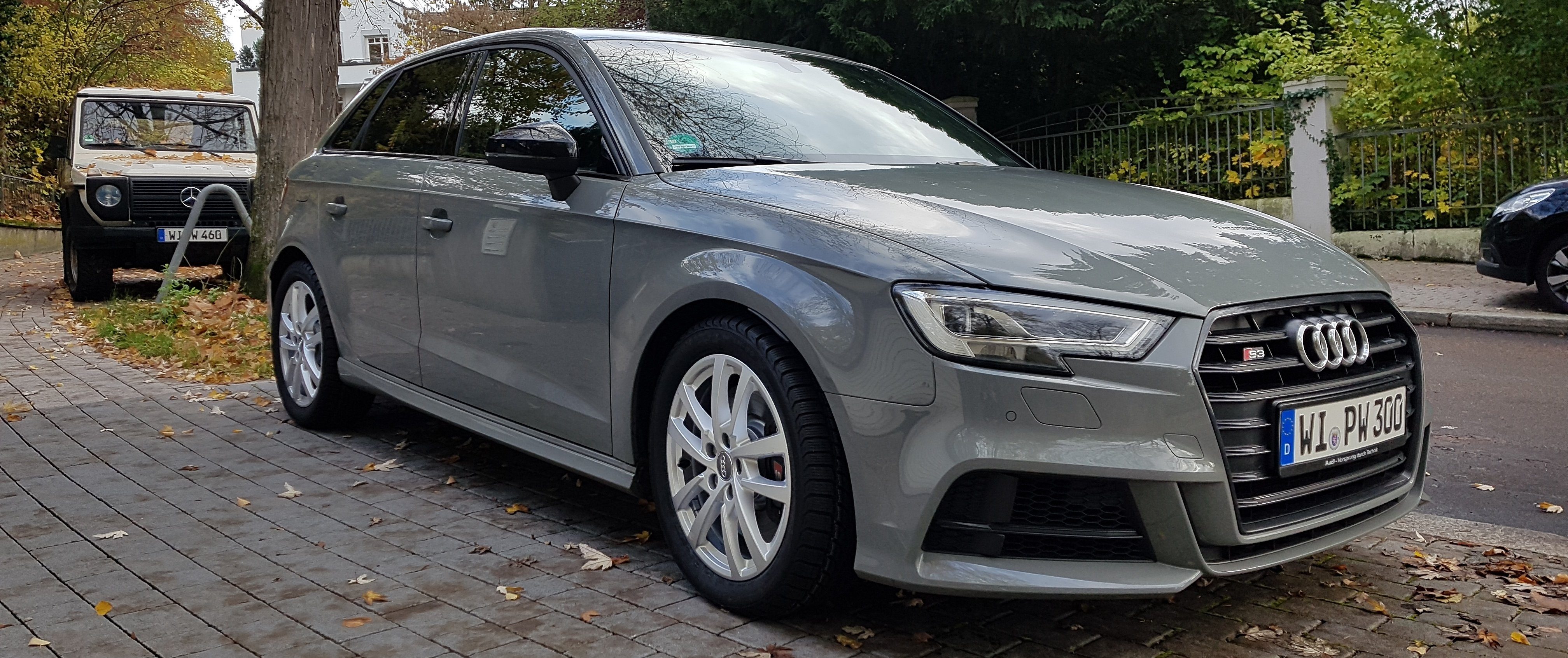 Audi – S3 – Grau – ORIGINAL AUDI – 5-Arm-Doppelspeichen-Design – Silber – 17 Zoll