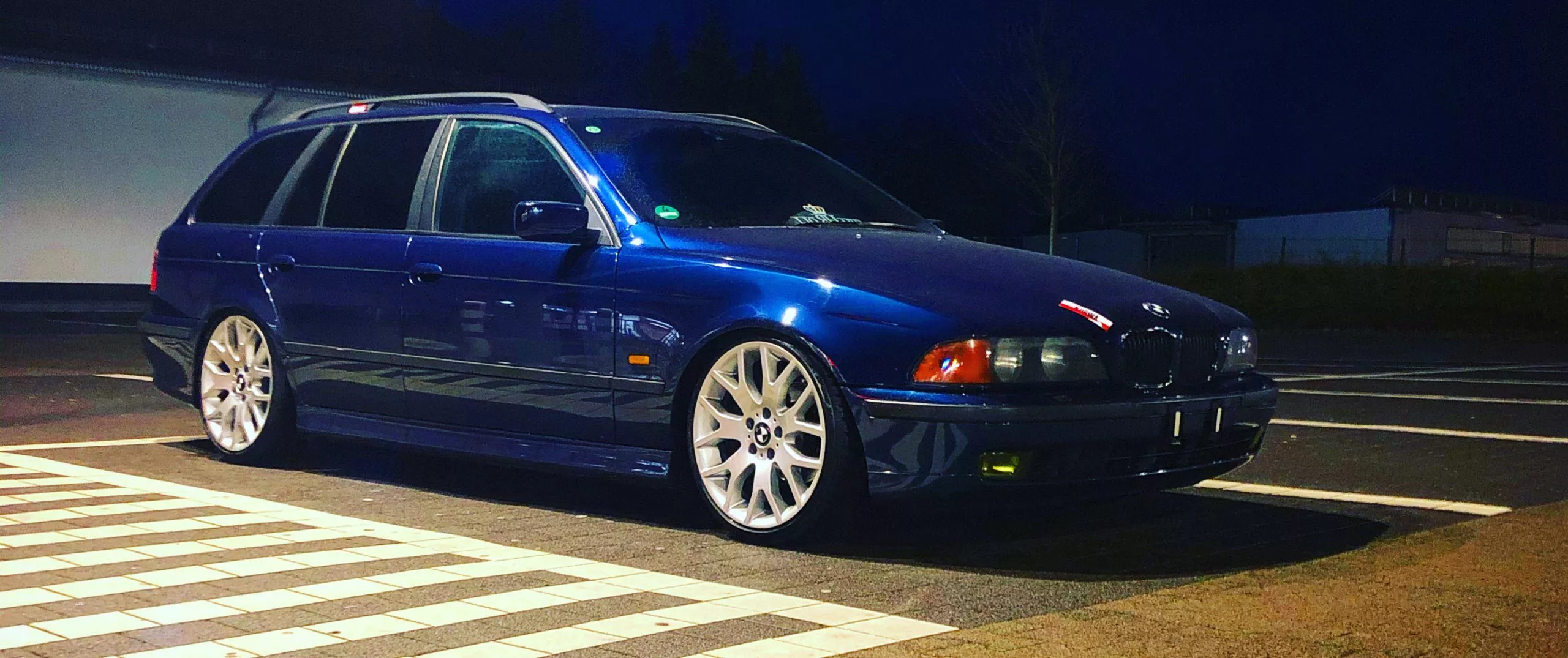 BMW – 5er – Blau – ORIGINAL BMW – Styling 177 – Anthrazit – 19 Zoll