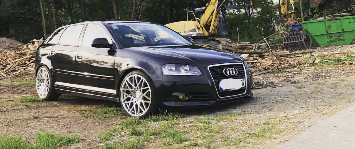 Audi – A3 – Schwarz – FINEST – FN1 – Silber – 19 Zoll