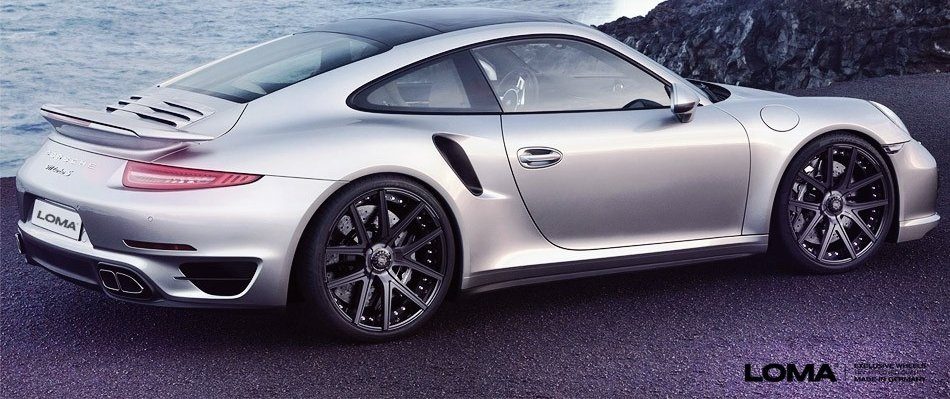 Porsche – 911 – Silber – LOMA WHEELS – Superlight – Anthrazit – 21 Zoll