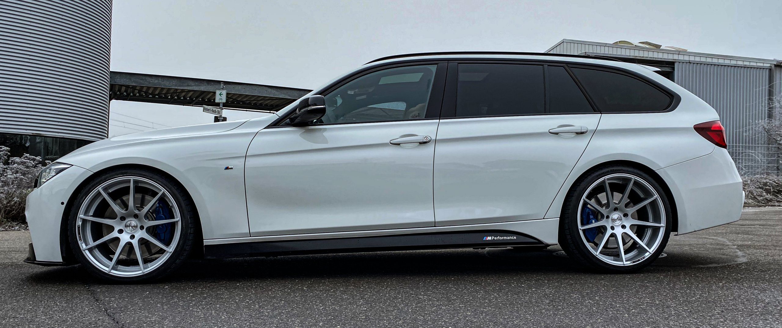 BMW – 3er – Weiß – Z PERFORMANCE – ZP.08 – Silber – 20 Zoll