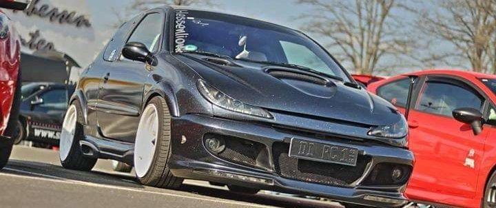 Peugeot – 206 – Schwarz – JAPAN RACING – JR15 – Weiss – 17 Zoll