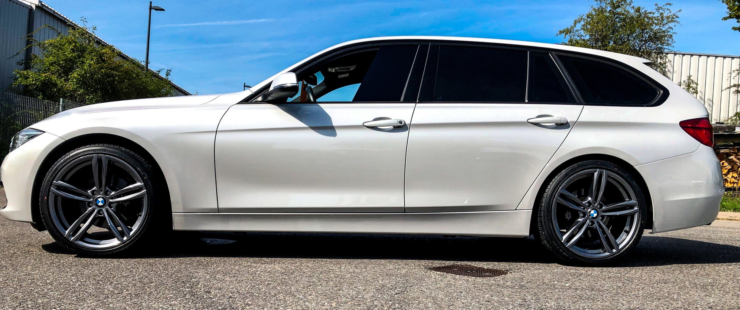 BMW – 3er – Weiß – AVUS – AC-MB3 – Silber – 19 Zoll