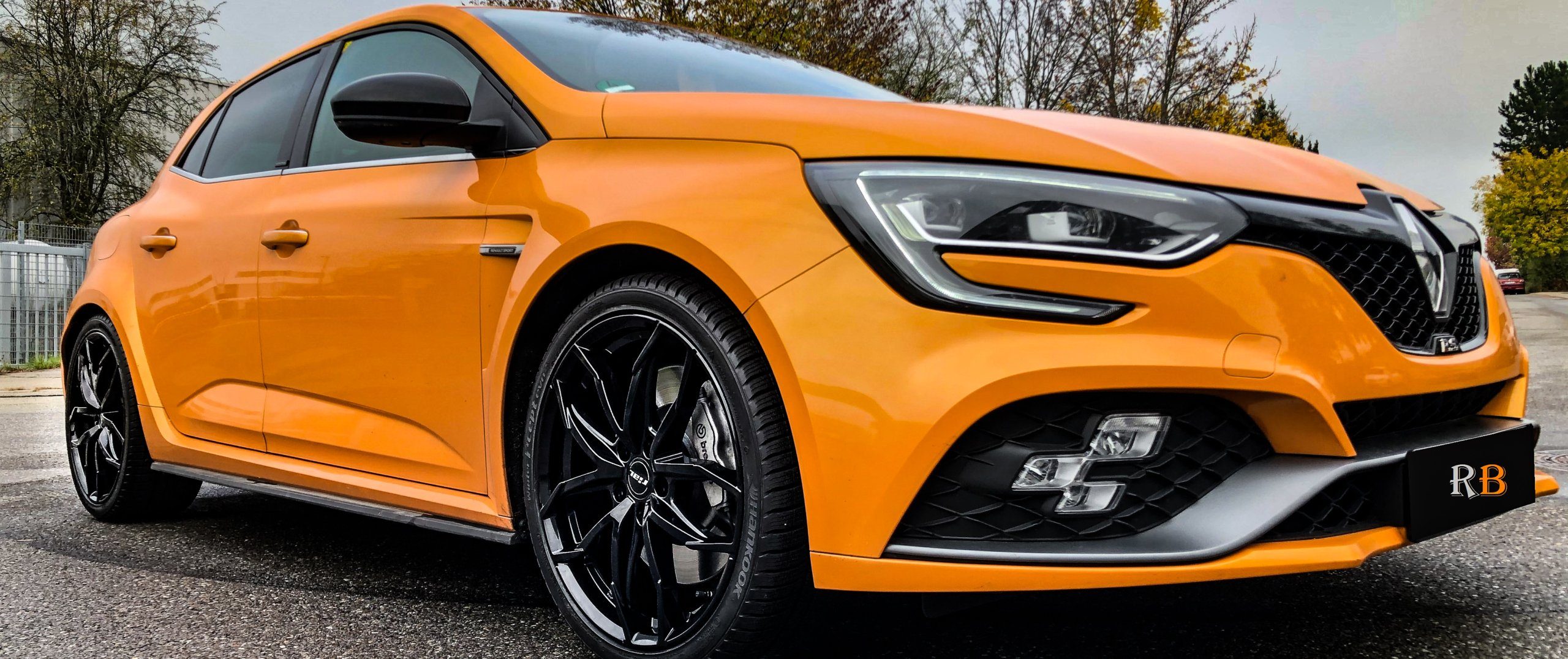 Renault – Megane – Orange – RIAL – Lucca – Schwarz – 19 Zoll