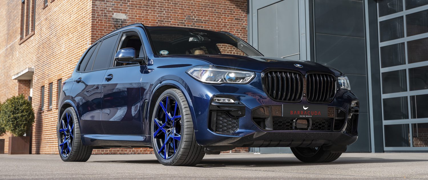 BMW – X5 – Blau – BARRACUDA – Projekt X – Blau – 22 Zoll