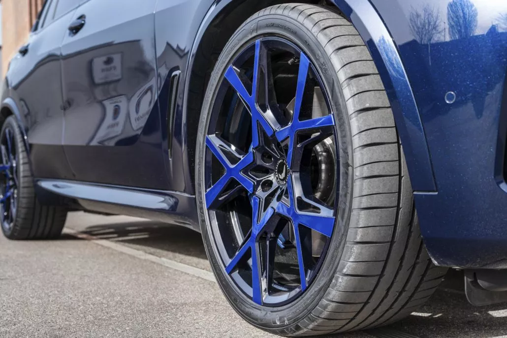 BMW - X5 - Blau - BARRACUDA - Projekt X - Blau - 22 Zoll •