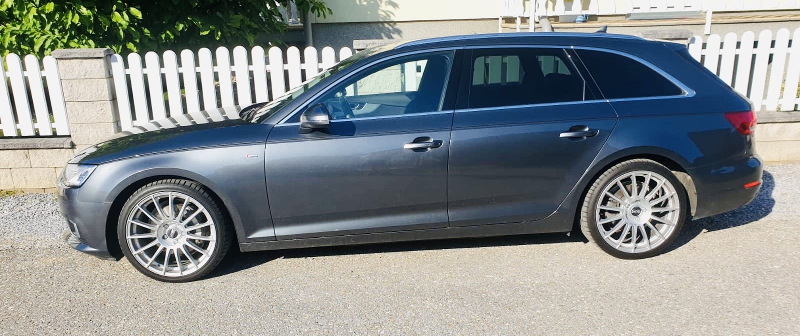 Audi – A4 – Schwarz – OZ Racing – – Silber – 19 Zoll