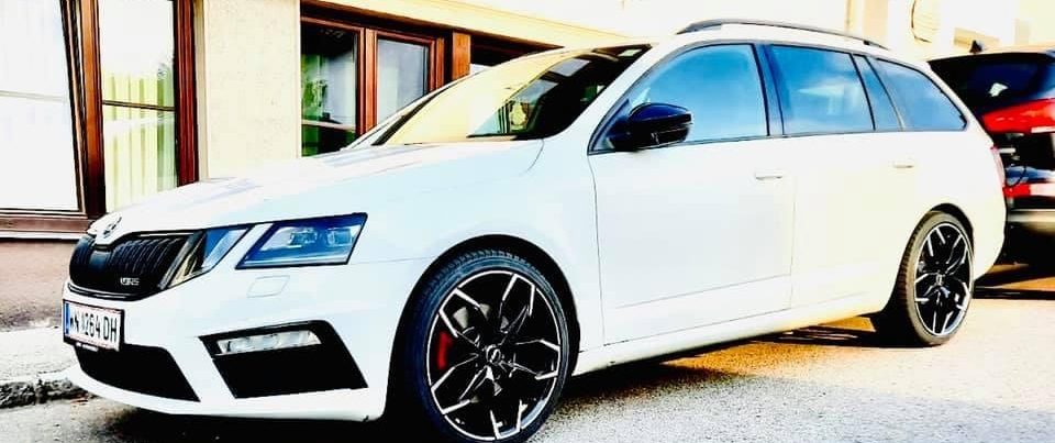 Skoda – Octavia – Weiß – RIAL – Lucca – Schwarz – 19 Zoll