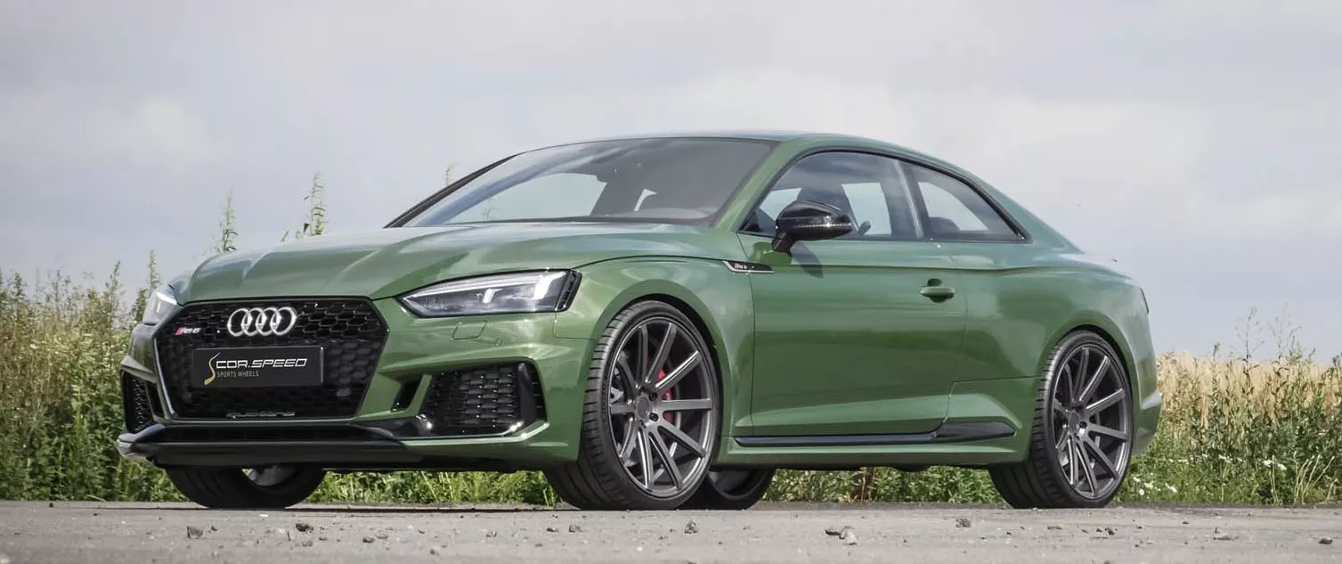 Audi – RS5 – Grün – COR. SPEED – CORNICHE – Deville – Gunmetall – 21 Zoll