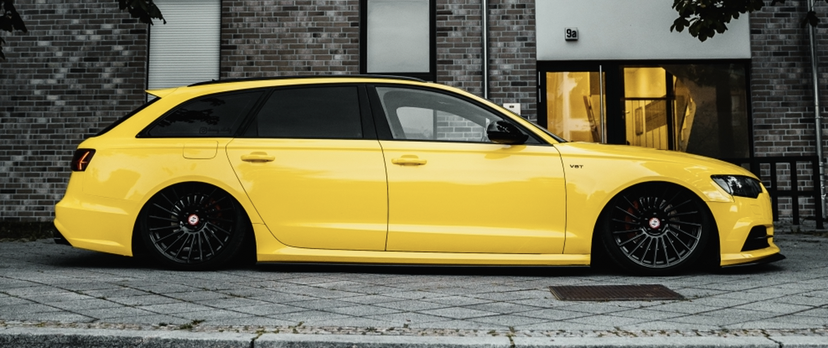 Audi – A6 – Gelb – ETA BETA – Venti-R – Schwarz – 21 Zoll