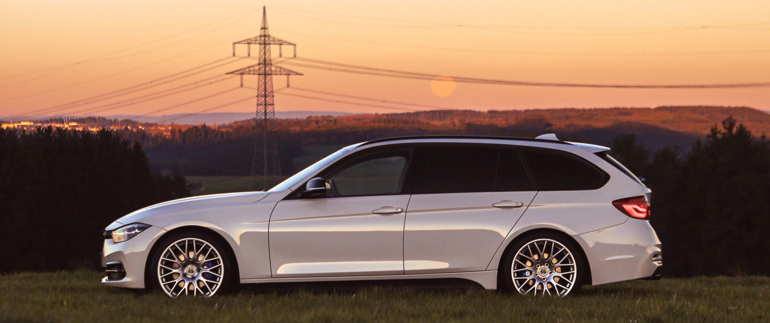 BMW – F31 Touring – Weiß – DIEWE – Impatto – Silber – 19 Zoll