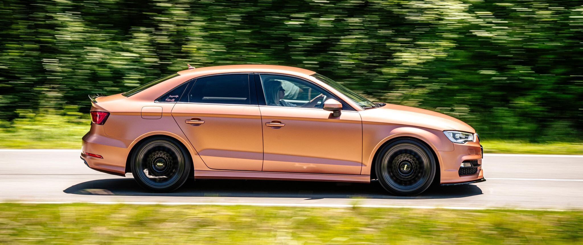 Audi – A3 – Braun – ROTIFORM –  LHR-M – Schwarz – 19 Zoll